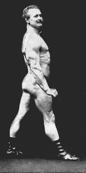 Eugen Sandow ca 1900 No matter what is important is that challenges were