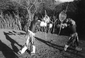 Traditional stick fighting