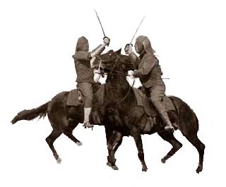 Mounted Broadsword battle