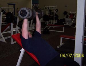 flat bench incline dumbbell 2