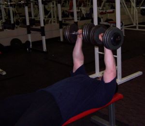 flat bench dumbbell 2