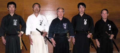 Beppu Iaido team 2007