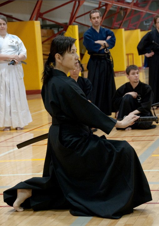 Hatakenaka sensei, photo by Nancy James