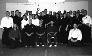 Students and sensei, niten ichiryu seminar