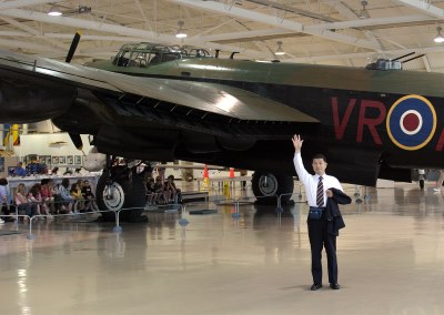 Iwami soke and lancaster bomber