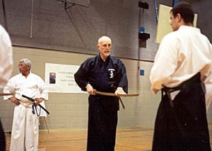 Bill Mears demonstrating Soete Tsuki