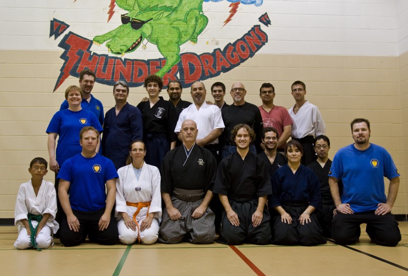 Calgary Niten seminar group photo