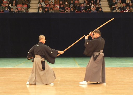 Iwami Sensei demonstrating the Nito Seiho of Niten Ichi Ryu.