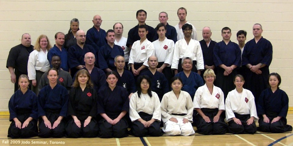 2009 Fall Jodo seminar participants